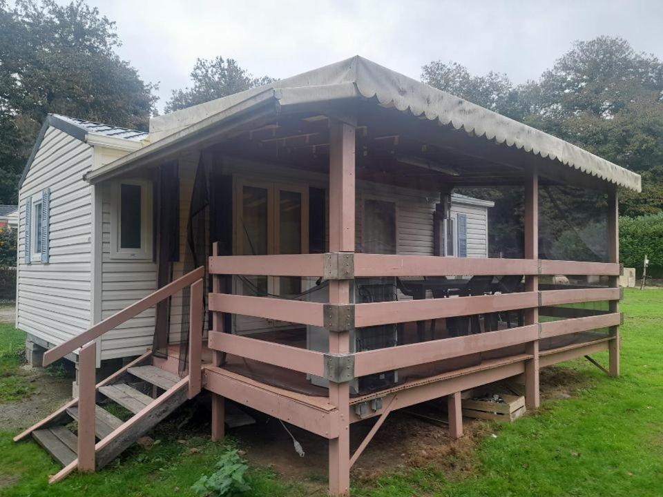 Mobilhome Lac De Guerledan Caurel  Extérieur photo
